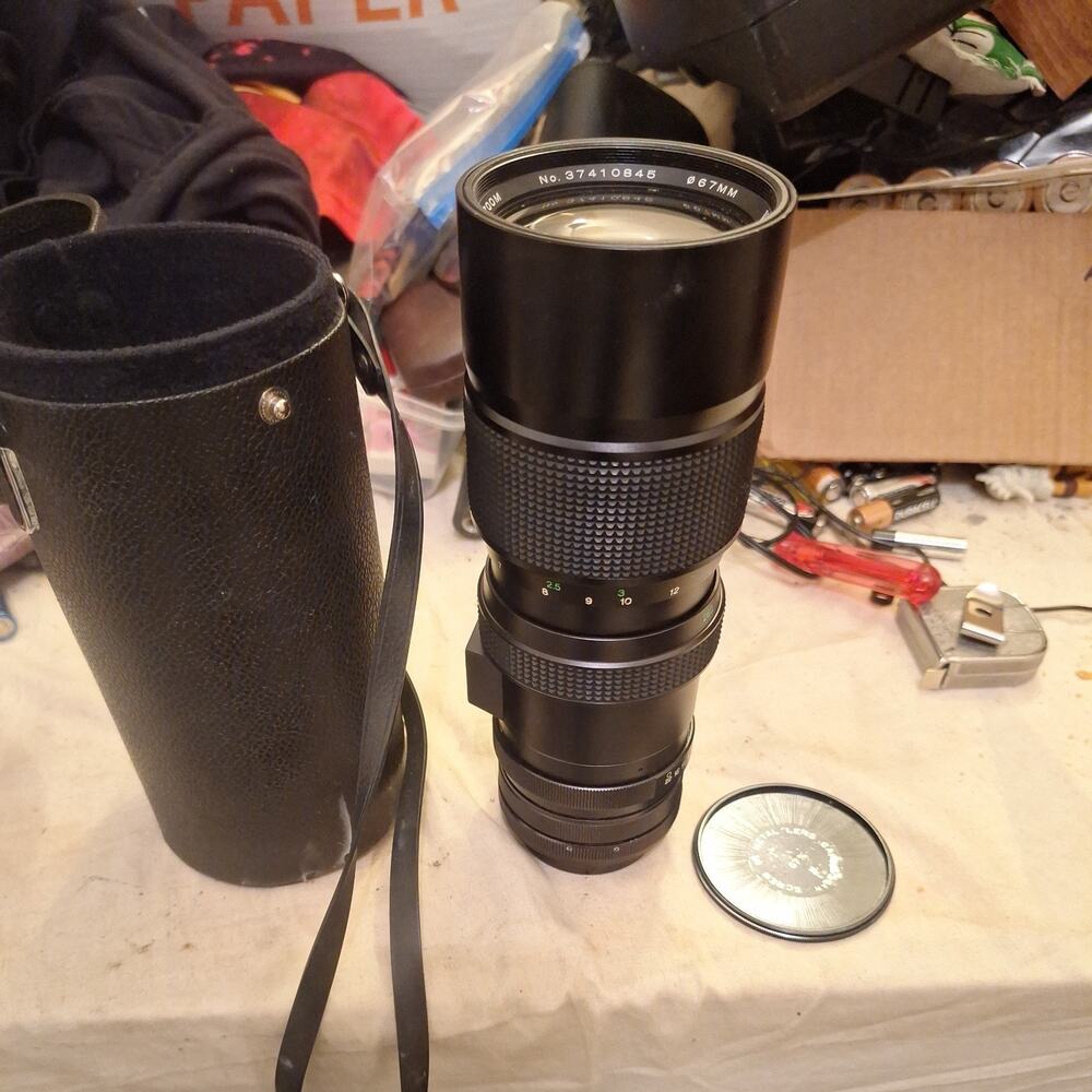 Vivitar 75-260mm 1:4.5 Auto Zoom Lens Ø67mm A283